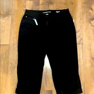 Croft & Barrow secretly slimming capris